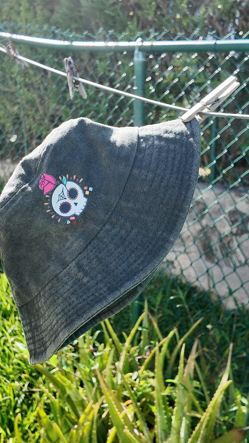 Forest Green bucket hat